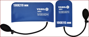 Подушки монтажні 135 кг, висота — 50 мм, 130Х270 мм і 190Х115 мм, 2 шт Vorel 39005