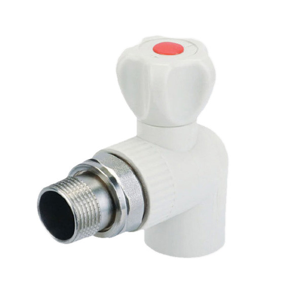 КР Чехія K0158.PRO - 25x3/4 PPR Кран радіаторний кутовий (72 шт/ящ)