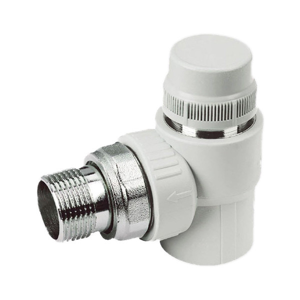 КР Чехія K0150.PRO - 25x3/4 PPR Кран термостатичний кутовий (80 шт/ящ)