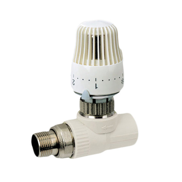КР Чехія K0156.PRO - 25x3/4 PPR Кран термостатичний з термоголовкою прямою (24 шт/ящ)