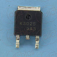 Транзистор NPN 60В 30А Panasonic 2SK3025 TO252