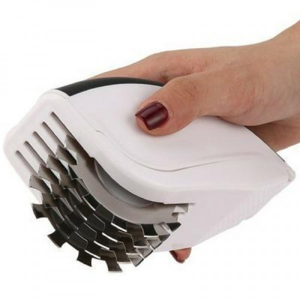 Ніж для нарізки 3 в 1 Rolling Mincer і Tenderizer з часниковим пресом, овочерізка, фото 1