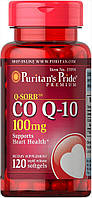 Puritans Pride, коэнзим Q10 (120 капс х 100 мг), coenzyme q10, коензим