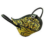 Сумка-кошик шкіряний Silver Taurus 7384., фото 2