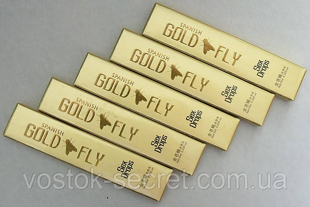 Вoзбудник для дівчат Gold Fly - Шпанська мушка, 6 стиків