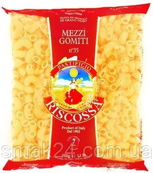 Макаронні вироби (паста) Ріжки Riscossa Gomiti N 35 500г Італія