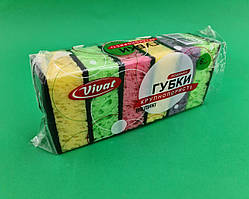 Мочалка для миття посуду "Максі" Харків крупнопориста 6шт/уп.