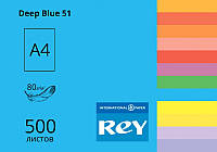 Папір А4/80 500арк інт Deep Blue 51 (темно-синій) REY Adagio