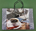 Паперовий великий горизонтальний пакет 36/22/10 (артBG-091) (12 шт.), фото 2