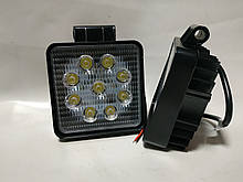 Фари LED WL-104 дальнє світло 27W/9-32V/9LEDх3W/ Lm EP9 SW SP
