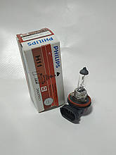 Галогенка H11 PHILIPS 12V 55W +30% EcoVision 12362LLECOC1 (PGJ19-2)