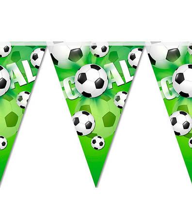 Гірлянда паперова "Football", довжина - 2 м, фото 1