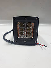 Фари LED ближнє світло 15-30W 9-32V/6000K/IP67/6x3W