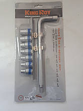 Набір інструменту 8пр. 1/2" KING ROY