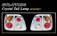 Фари-стоп L/C 100 98-04 LED/Crystal (4шт)