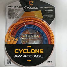 Набір для підключення 4-канального підсилювача CYCLONE AW-408 AGU