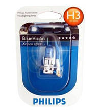 Галогенка H3 PH 12V 55W 12336BVUB1 BlueVision (блістер 1 шт)