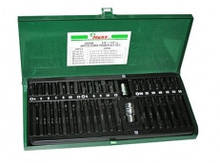 Набір біт 4-12мм,Т20-Т55,М5-М12"30,75 мм"3/8DR и1/2"DR,40предм. HANS(06040)