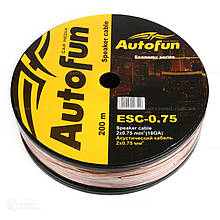Кабель акустичний AUTOFUN 2*4мм