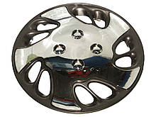 Ковпаки Тайвань 13" 80-513C/C хром/чорний