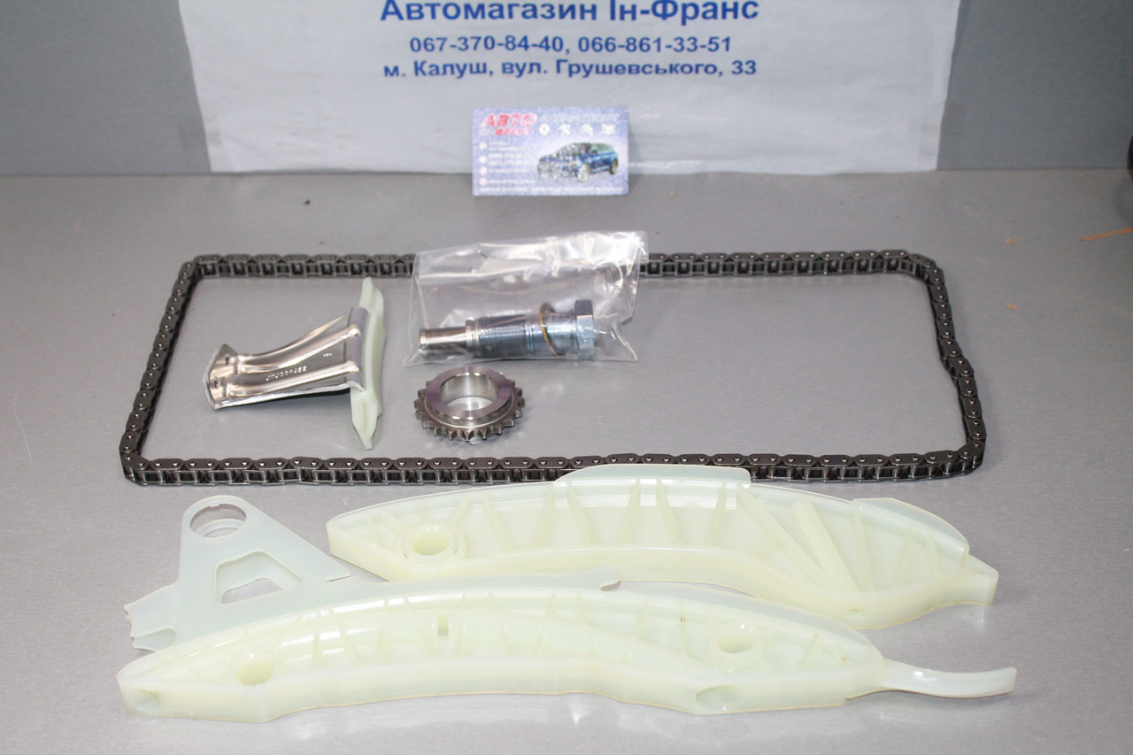 Комплект ланцюга ГРМ Citroen Berlingo, C3, C4, C5 III; Peugeot 207, 308, 508 1.4/ 1.6VTi 2007-