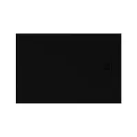 Прямоугольный Поддон для душа напольный New Trendy - MORI 100x80x3, Черный
