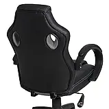 Крісло геймерське Kesser Чорний із сірим (KG68bg), фото 3