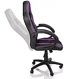 Крісло комп'ютерне TRESKO RS-020 Чорний/Фіолетовий, фото 5