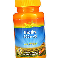 Біотин 800 Thompson Biotin 800 mcg 90 таблеток