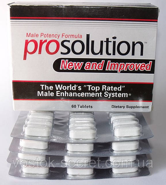 Препарат для росту пінису ProSolution, 60 табл.