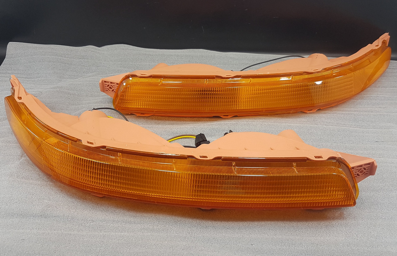 Повторювачі повороту в бампер Авео 1 Т200 grog Корея, фото 1