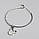 Срібний Браслет Ланцюжок "Мікі Маус" на руку жиночий, фото 4