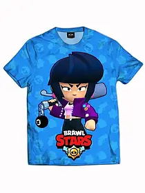 Футболка дитячої Бібі Бравл Старс принт 3D