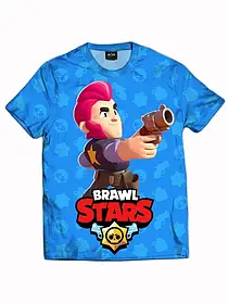 Футболка дитячого Кольт Бравл Старс принт 3D