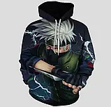 Товстовка з принтом Наруто і Саске Учиха, фото 2