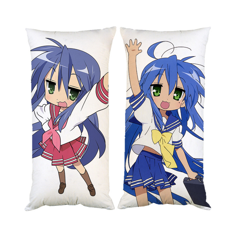 Подушка аніме Лакі стар Щаслива зірка двостороння 30х50 см (pp0243