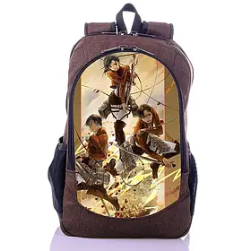 Рюкзак з анімацією Мікаса Леві Ерен Атака Титанів (backpack087)