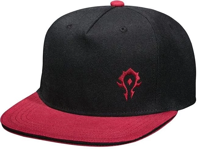 Кепка JINX World of Warcraft - Team Horde, Black/Red, фото 1