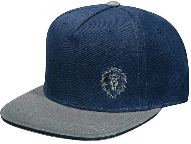 Кепка JINX World of Warcraft - Team Alliance, Blue/Gray, фото 1