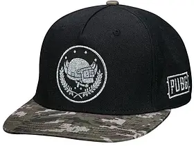 Кепка JINX PUBG - Pan Crest Snap Back Hat, Black