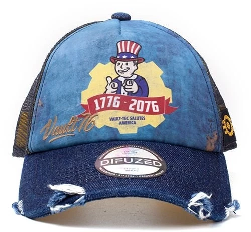 Кепка Difuzed Fallout — Vault 76 Vintage Trucker Cap