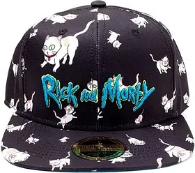 Кепка Difuzed Rick and Morty - Cats AOP Snapback