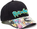 Кепка Difuzed Rick and Morty - Sublimated Print Curved Bill Cap, фото 3