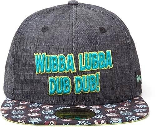 Кепка Difuzed Rick and Morty - Wubba Lubba Snapback, фото 1