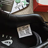 Чоловічі кросівки Nike Air force 1 low Stussy Black демісезонні. Живе фото. Чоловічі кросівки аір форс стусі, фото 6
