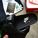 Чоловічі кросівки Nike Air force 1 low Stussy Black демісезонні. Живе фото. Чоловічі кросівки аір форс стусі, фото 7