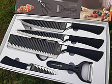 Набір ножів HIGH QUALITY KNIFE SET ( розоцвіті )