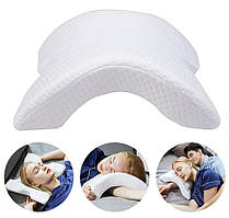 Ортопедична подушка Pressure Free Memory Pillow з комфортним ефектом пам'яті