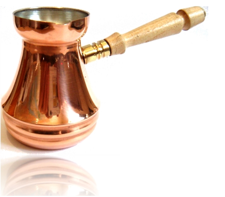 Купить медную турку 130 мл Мини цельнокатаная (150 мл максимальный ...