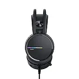 Ігрові геймерські стерео накладні HOCO W100 Touring Gaming Hi-Res Чорні, фото 8